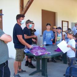 Fin de stage petite récompense et remise du diplôme AAPPMA Seltz